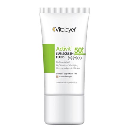 فلوئید-ضد-آفتاب-اکتی-ویت-Activit-نچرال-ویتالیر-Vitalayer-