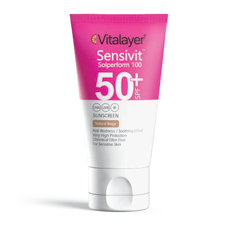 کرم-ضد-آفتاب-سنسی-ویت-Sensivit-نچرال-ویتالیر-Vitalayer-