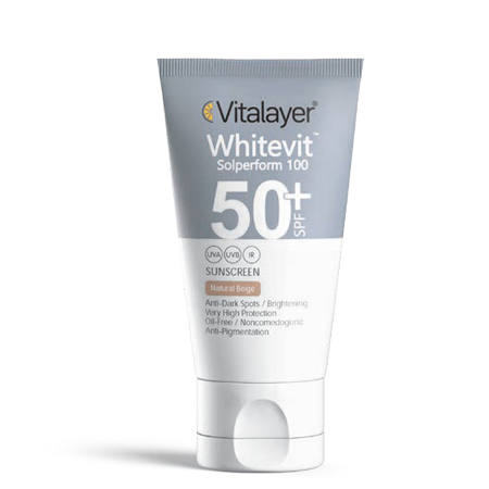 کرم-ضد-آفتاب-وایت-ویت-Whitevit-نچرال-ویتالیر-Vitalayer-